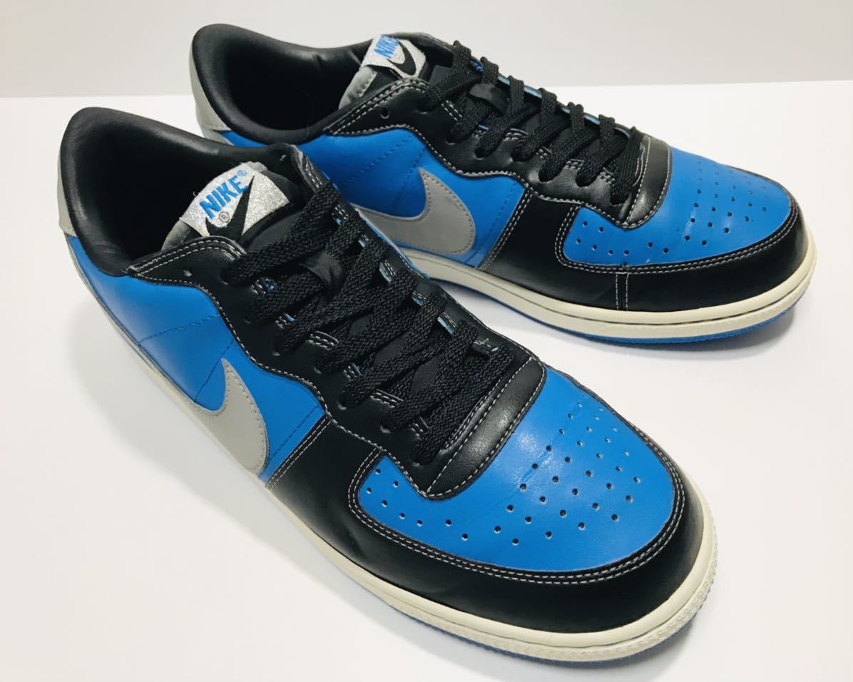  良好 名作 2010製 NIKE ナイキ TERMINATR LO BASIC ターミネーター ロー 青 x 黒 x 灰 28cm US 10(28.0cm)｜売買されたオークション情報、yahooの商品情報をアーカイブ公開 - オークファン 28.0cm