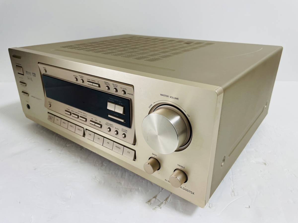 完動美品】＊オンキョー/ONKYO ＊AVアンプ リモコン付き TX-DS575X T0148