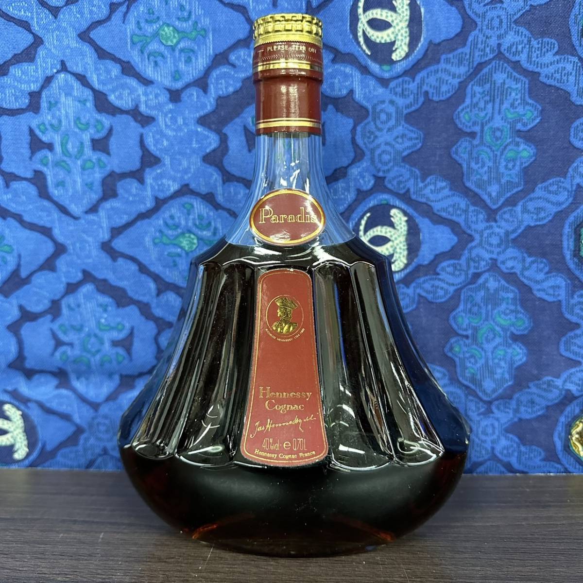 ○1円~○ Hennessy ヘネシー Paradis パラディ COGNAC コニャック ブランデー 金キャップ クリア 700ml 40% 未開栓 #16318