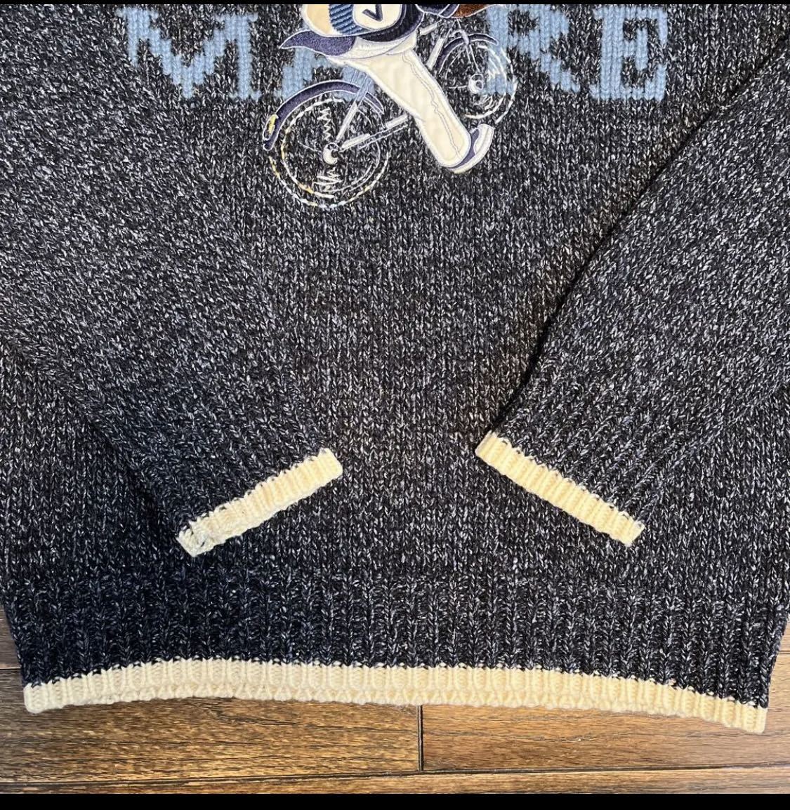 シナコバセーター シナコバ セーターの通販 SINA シナコバ☆ビッグロゴ刺繍☆コットンニット SINACOVA(シナコバ) (1ページ目)