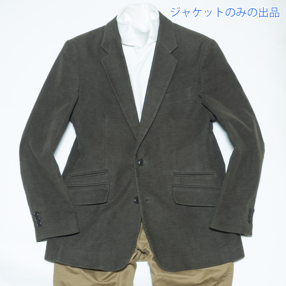 エディーバウアー Eddie Bauer テーラードジャケット オリーブ 