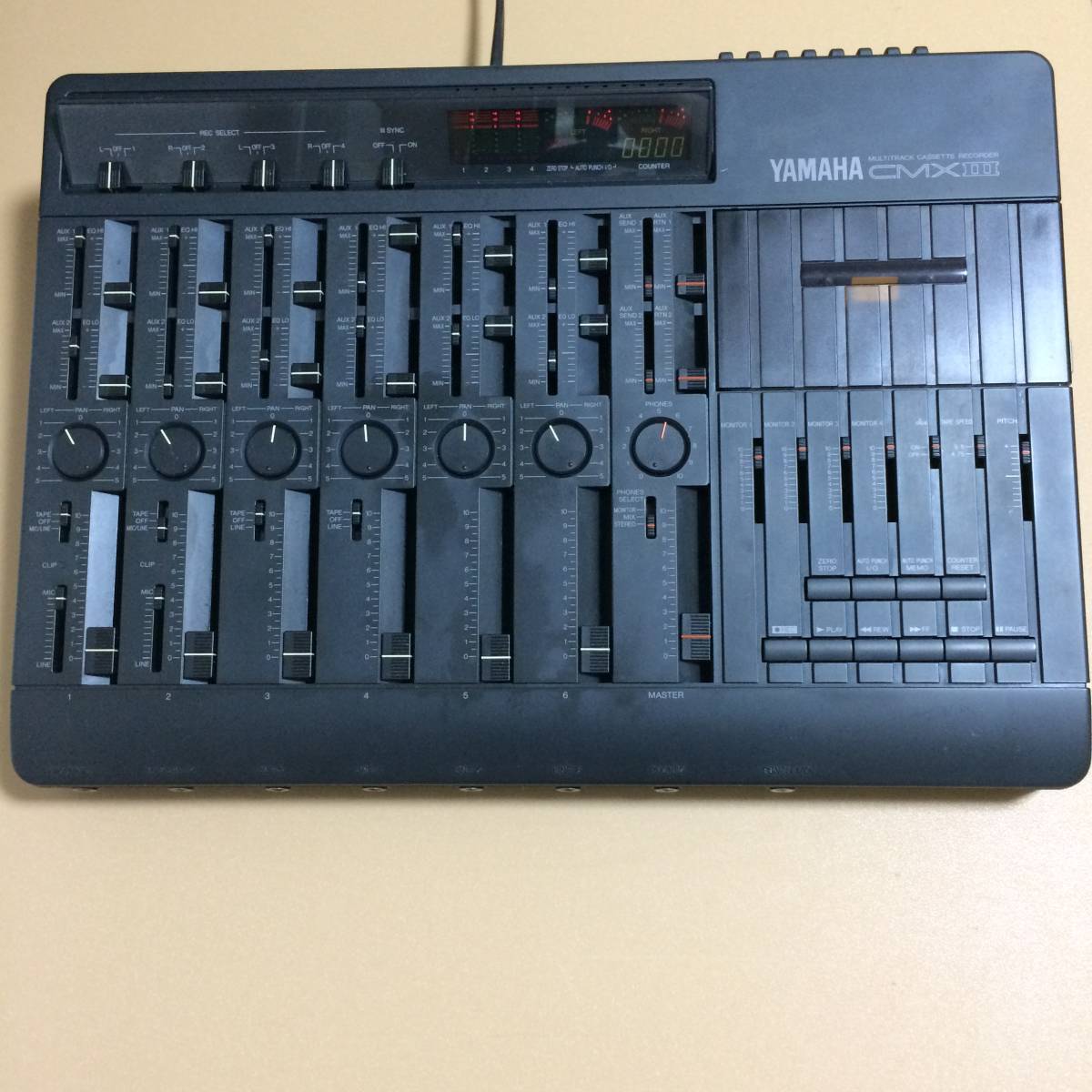 楽器、器材 YAMAHA CMXⅢ カセット マルチトラックレコーダー MTR