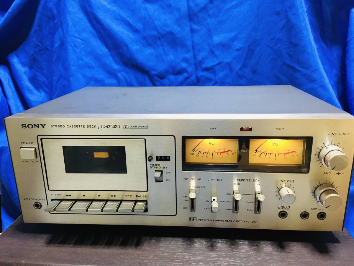 SONY TC-4300SD ソニー TC-4300SDの Tomの Sony SONY ソニー TC-4300SD