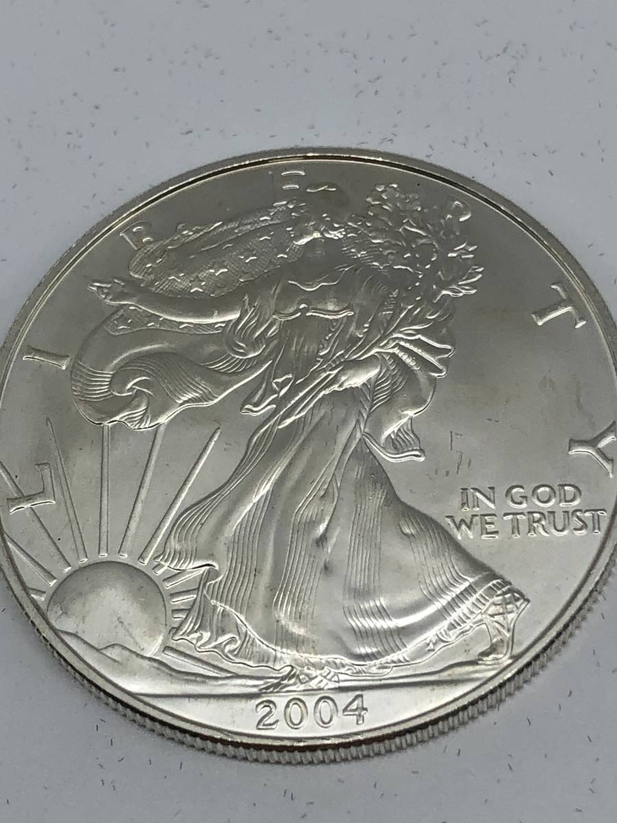 2025】アメリカ リバティ イーグル 1オンス銀貨 2004 NGC Silver MS69