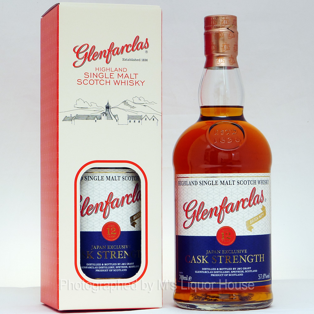 ウイスキー グレンファークラス カスクストレングス12年 バッチ4 700