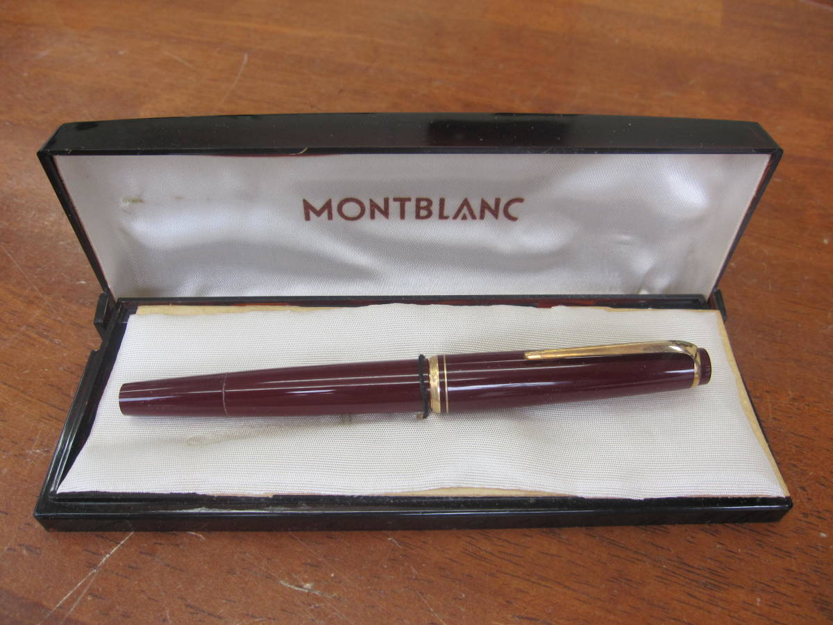 モンブラン 万年筆 No.22 ワインレッド モンブラン 万年筆 MONTBLANC