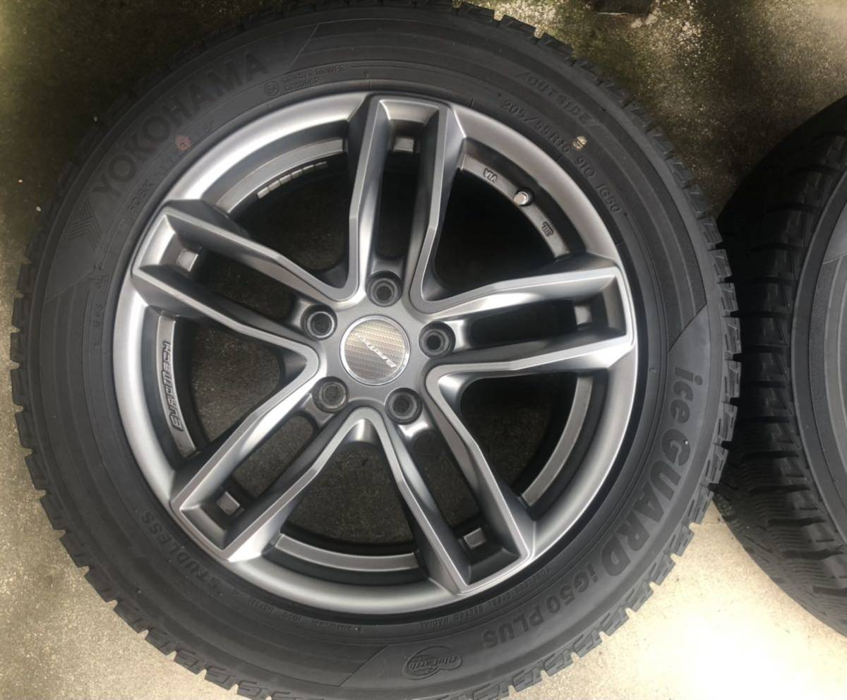 ◇◇プジョー308 T9 等 205/55R16 スタッドレス＋ホイールセット 