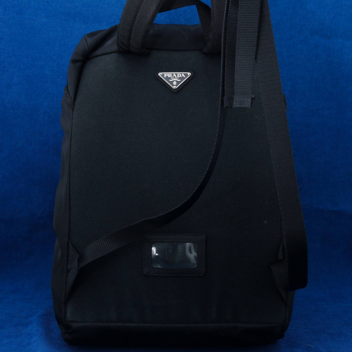 極美品 PRADA プラダ ナイロン バッグ リュック リュックサック バックパック 黒 メンズ メンズライン 正規品 新品定価17万円 プラダ リュック ナイロン ✨極美品✨プラダ ギャラ付き A4収納