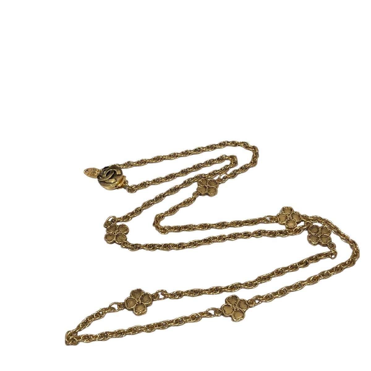 CHANEL シャネル ヴィンテージ ココマーク クローバー ロング