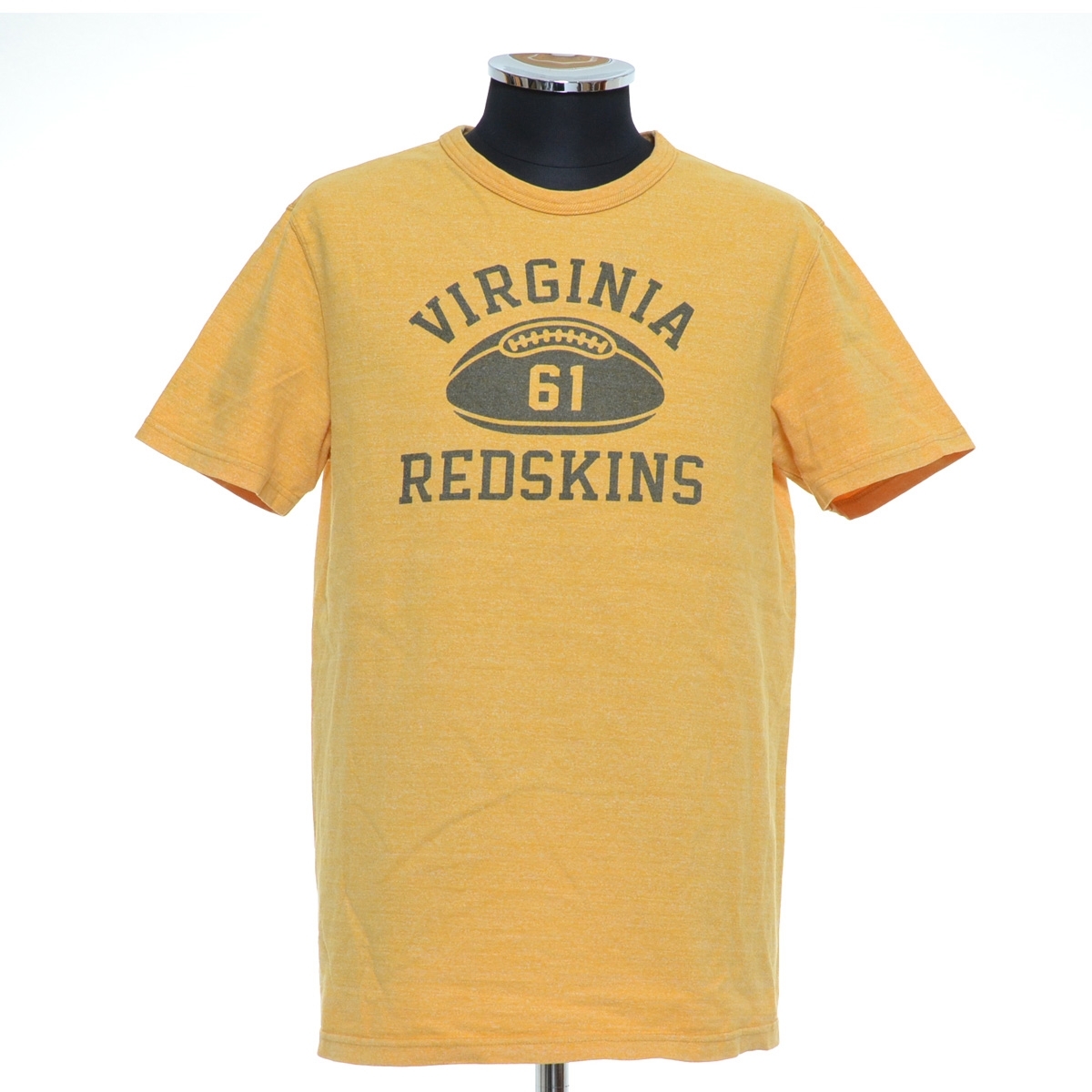 ●454661 JOE McCOY ジョーマッコイ THE REAL McCOY'S Tシャツ ●VIRGINIA REDSKINS TEE 半袖 サイズ40（L） メンズ 日本製