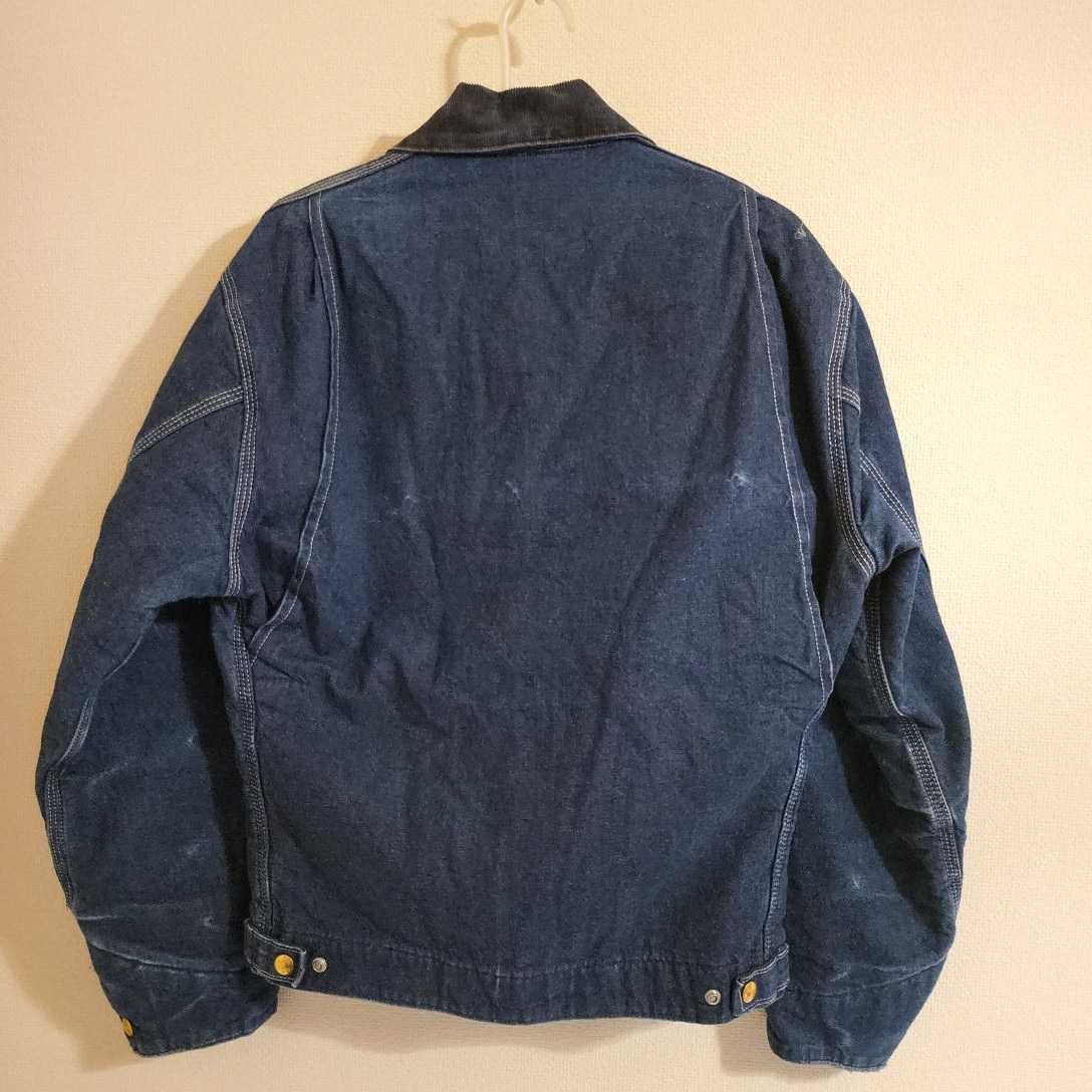 希少 USA製 carhartt カーハート デトロイトジャケット デニム 38