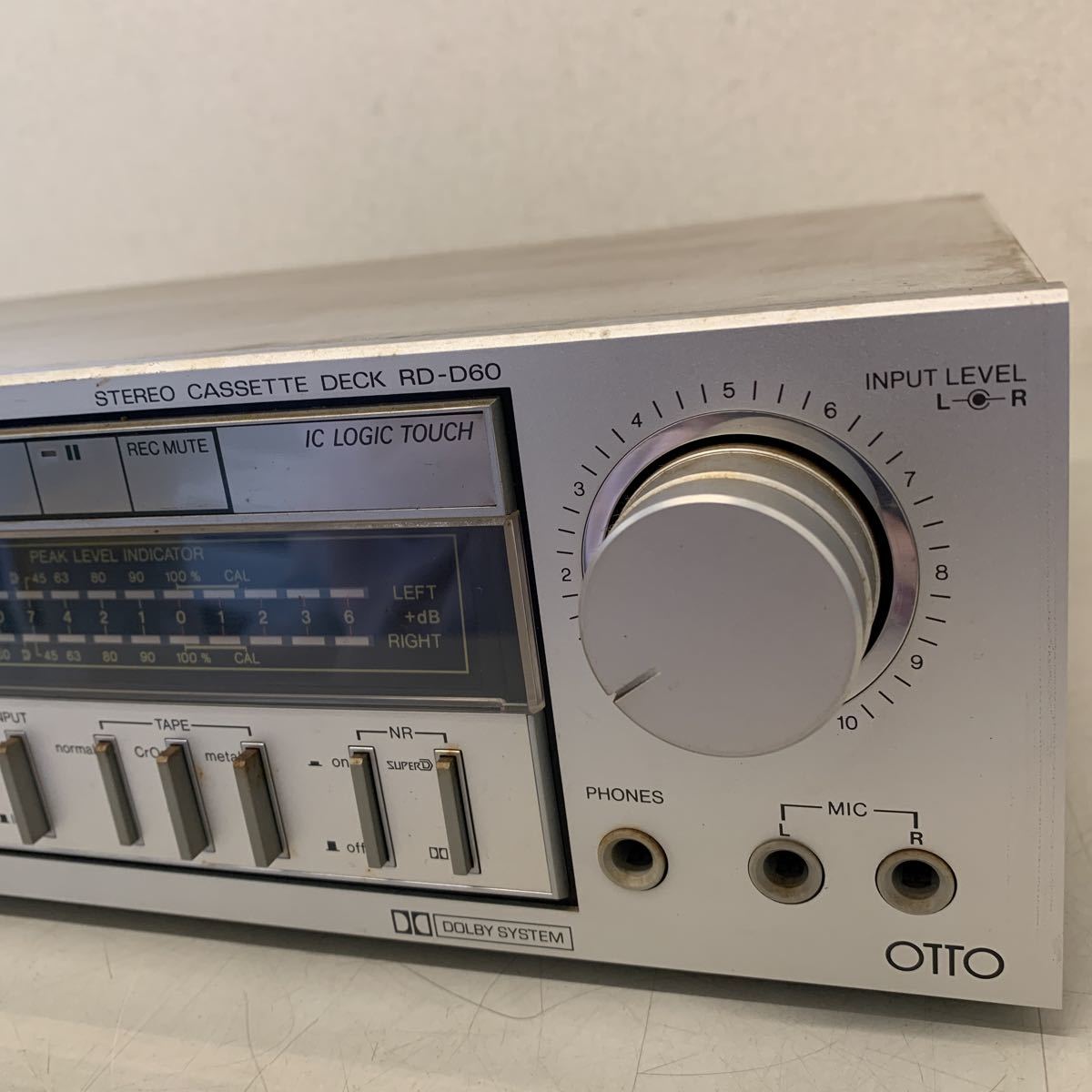 SANYO サンヨー OTTO ステレオカセットデッキ RD-4300 現状品 SANYO
