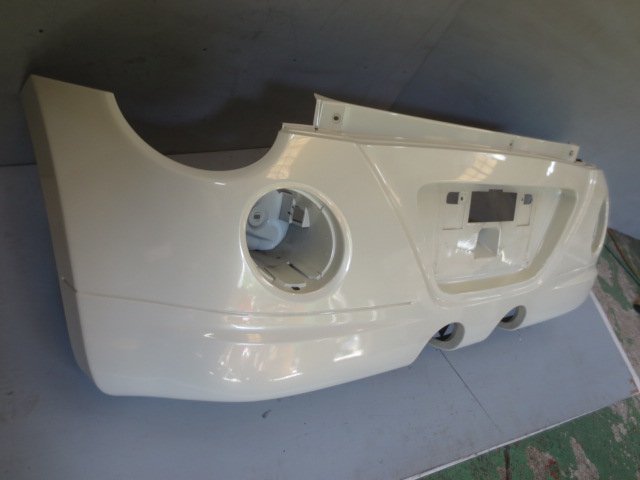 ダイハツ コペン L880K 純正 リアバンパー パールホワイト W16 超美品  