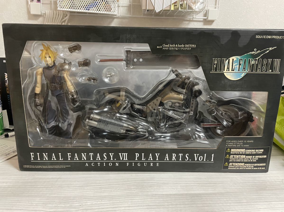 安い，新品 商 品 名 ファイナルファンタジーVll クラウド ストライフ&ハーディ＝デイトナ プレイアーツ(ファイナルファンタジー)｜売買されたオークション情報、yahooの商品情報をアーカイブ公開 - ファイナルファンタジー