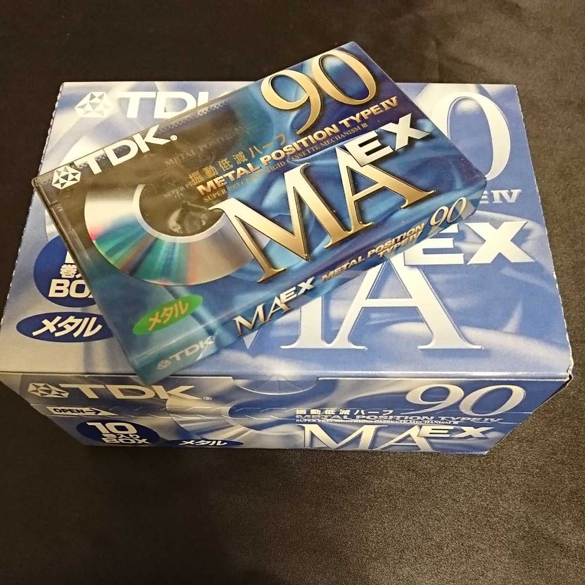 TDK IV MA - 0 Metal TYPE MA-X Cassette カセットテープ Position 