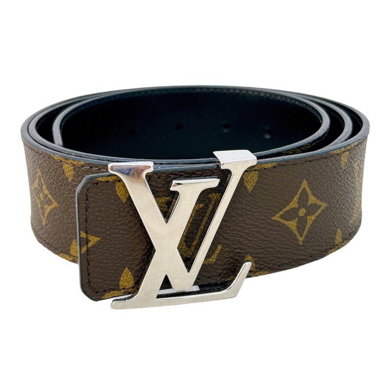サンチュール VUITTON LV ベルト モノグラム リバーシブル ルイ