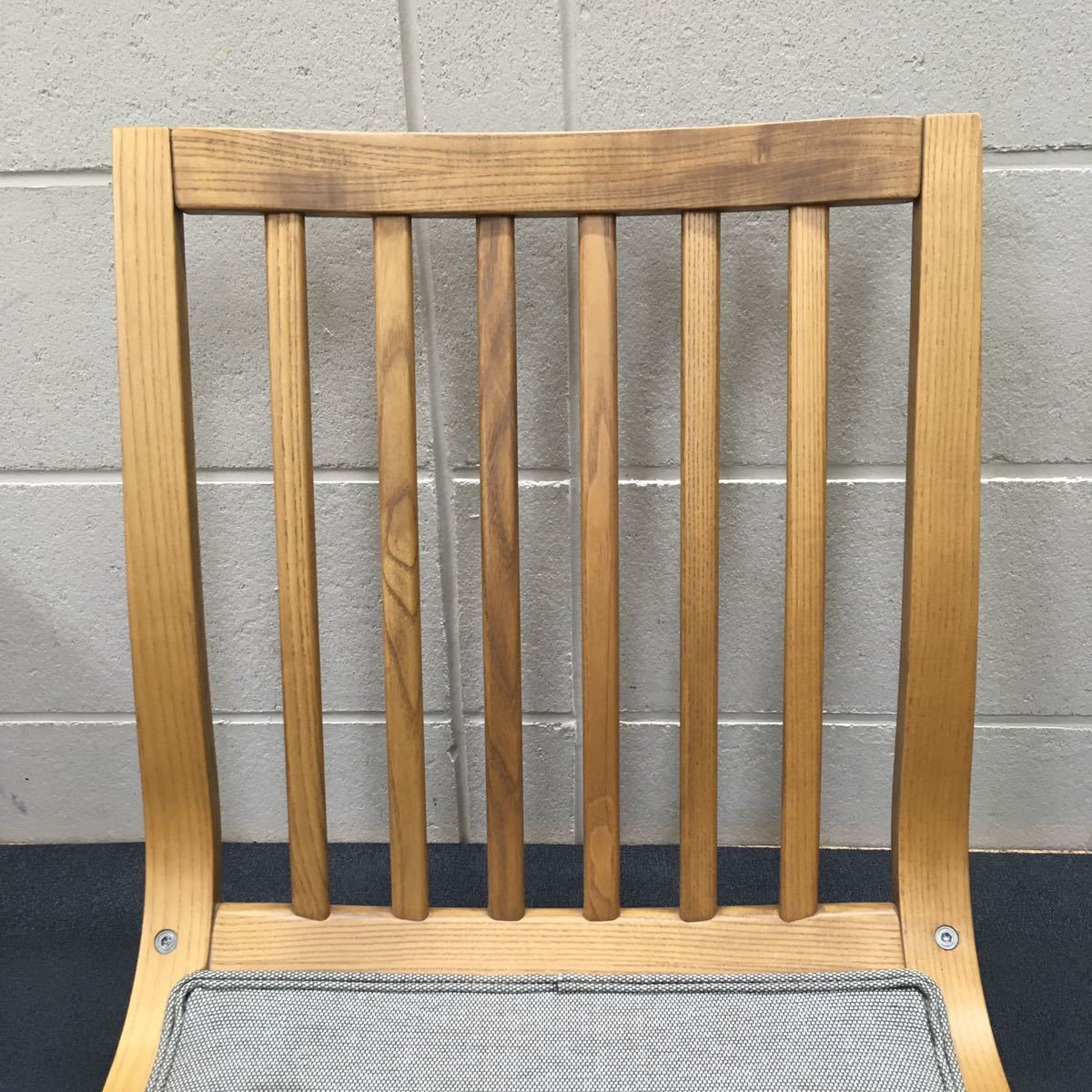 【karimoku】◇木製座椅子◆程度良好◇まとめ買い歓迎◆F karimoku】◇木製座椅子◇程度良好◇まとめ買い歓迎◇F karimoku