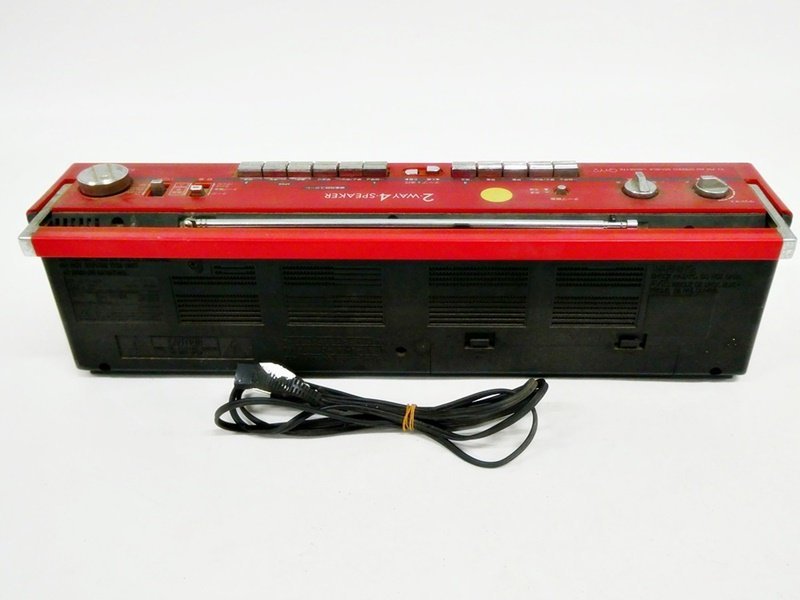 ☆ SHARP シャープ QTY2 ダブルラジカセ FM AM ラジオ ステレオダブル