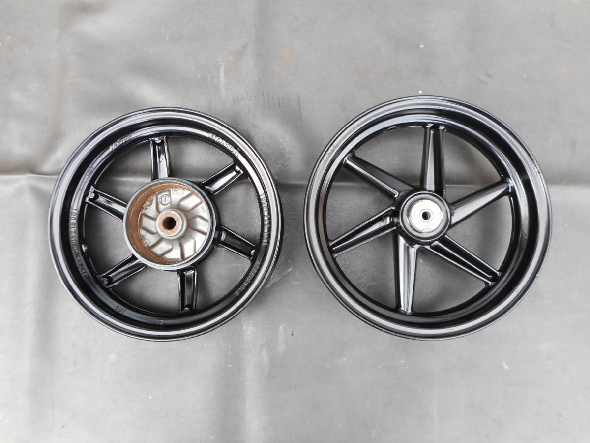 ホンダ　ズーマー　zxホイール　セット ライブディオZX，ズーマー用ホイールセット塗装済み神奈川より