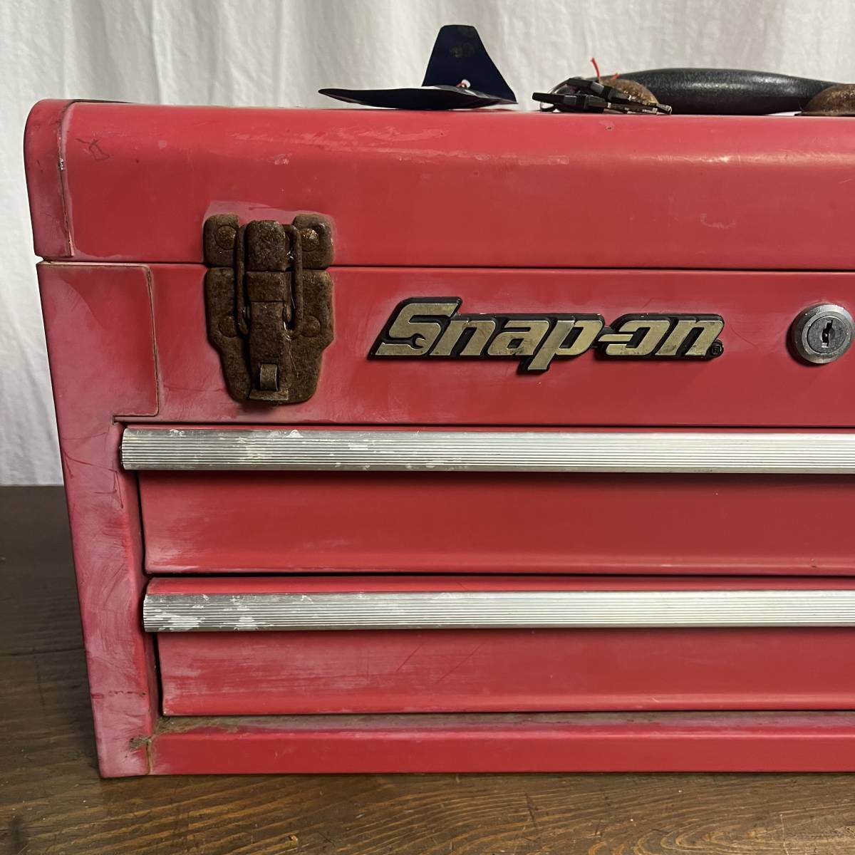 snap-on スナップオン 現状品 工具箱 ツールボックス 鍵付き 