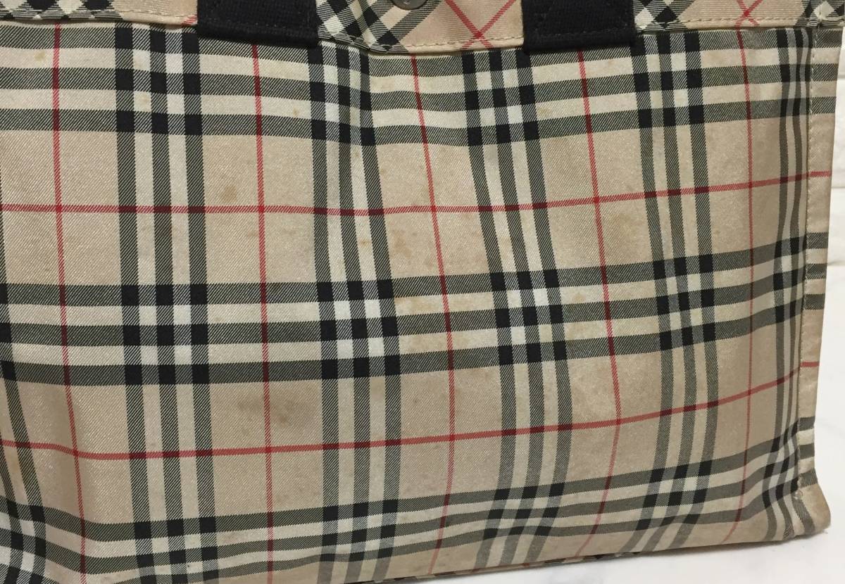 no10502 BURBERRY バーバリー ブルーレーベル 三陽商会 ノバチェック 