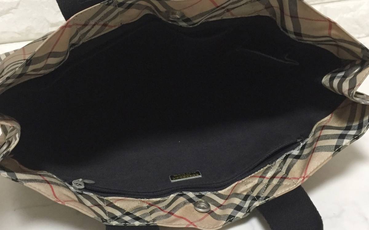 no10502 BURBERRY バーバリー ブルーレーベル 三陽商会 ノバチェック 