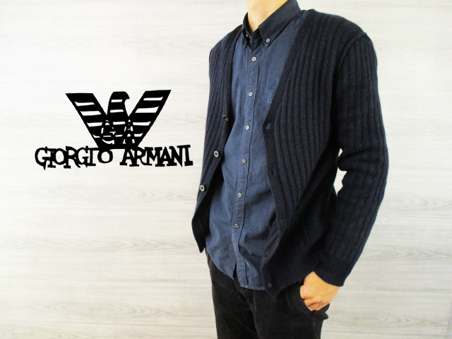 M1774y ARMANI○秋冬○アルマーニ コレツィオーニ イタリア製＜ニット 