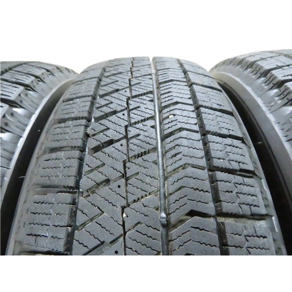 2018年製 7～8分山 ブリヂストン BLIZZAK VRX2 165/60R15 77Q 4本/札幌市手渡し可/中古スタッドレスタイヤ(冬タイヤ) ハスラー E1_62 BLIZZAK ブリヂストン 7～8分山 F_126 4本&frasl;札幌市手渡し可&frasl;中古スタッドレスタイヤ(冬タイヤ)ハリアー 97Q
