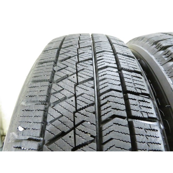 2018年製 7～8分山 ブリヂストン BLIZZAK VRX2 165/60R15 77Q 4本/札幌市手渡し可/中古スタッドレスタイヤ(冬タイヤ) ハスラー E1_62 BLIZZAK ブリヂストン 7～8分山 F_126 4本&frasl;札幌市手渡し可&frasl;中古スタッドレスタイヤ(冬タイヤ)ハリアー 97Q