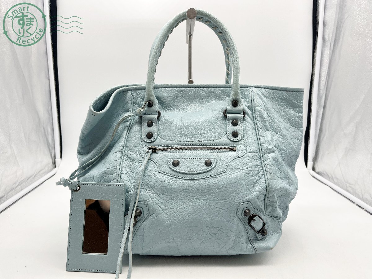 BALENCIAGA バレンシアガ かごトートバッグ ミラー付き 【公式通販】