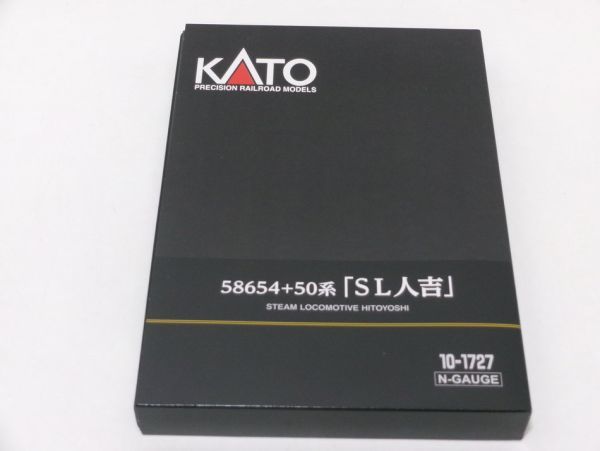 【SALE，新品】 n3924kny KATO 58654+50系 SL人吉 4両セット 10-1727 Nゲージ JR九州 観光列車 069-221208(蒸気機関車)｜売買されたオークション情報、yahooの商品情報をアーカイブ公開 - オークファン 蒸気機関車
