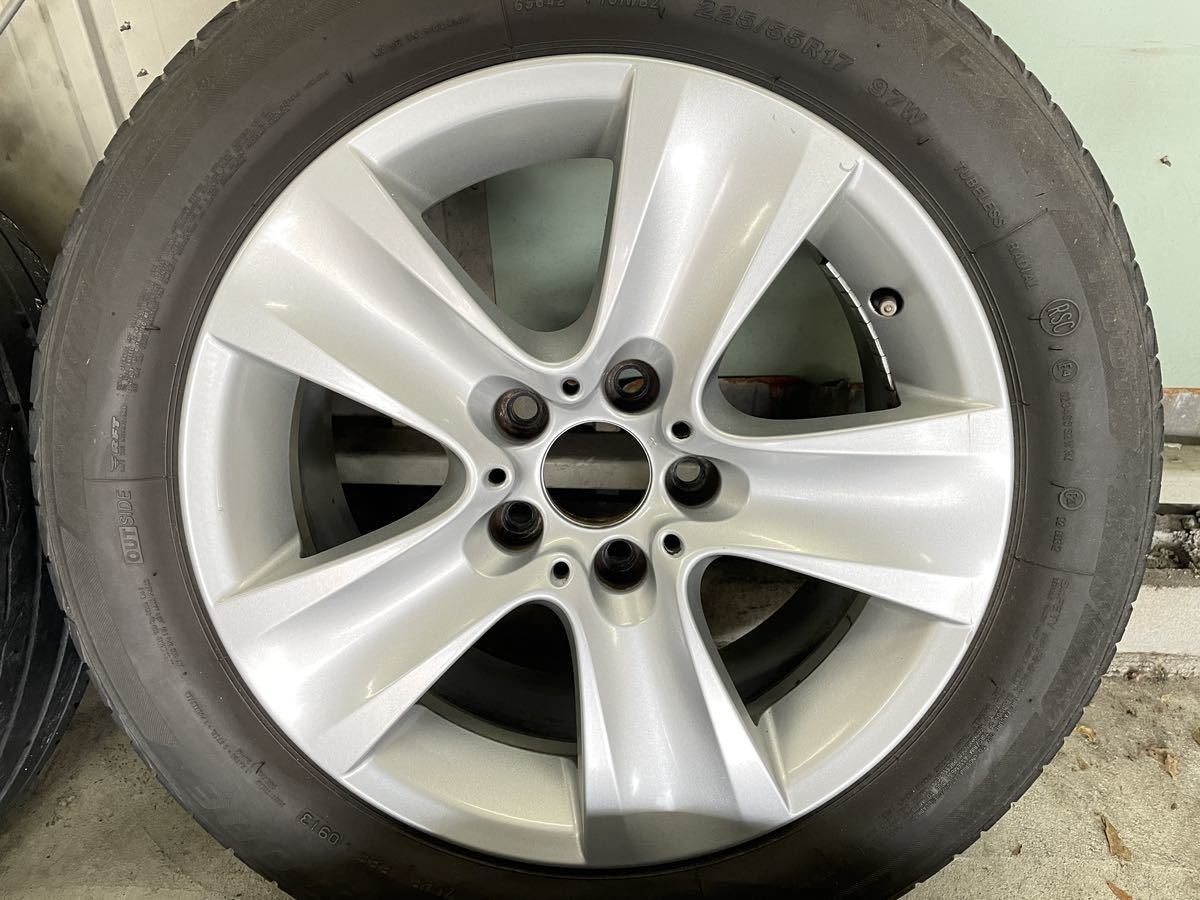 ☆送料無料☆ BMW 純正 5シリーズ F10 タイヤ付き アルミホイール 4本