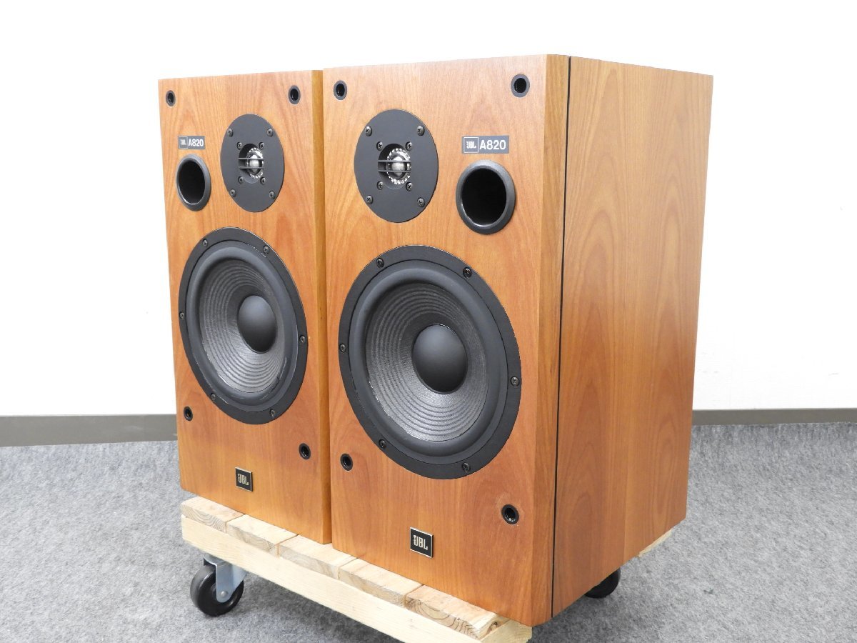 完全動作品 JBL A820 Vecchio 2Way スピーカー 柾目 同番 - メルカリ