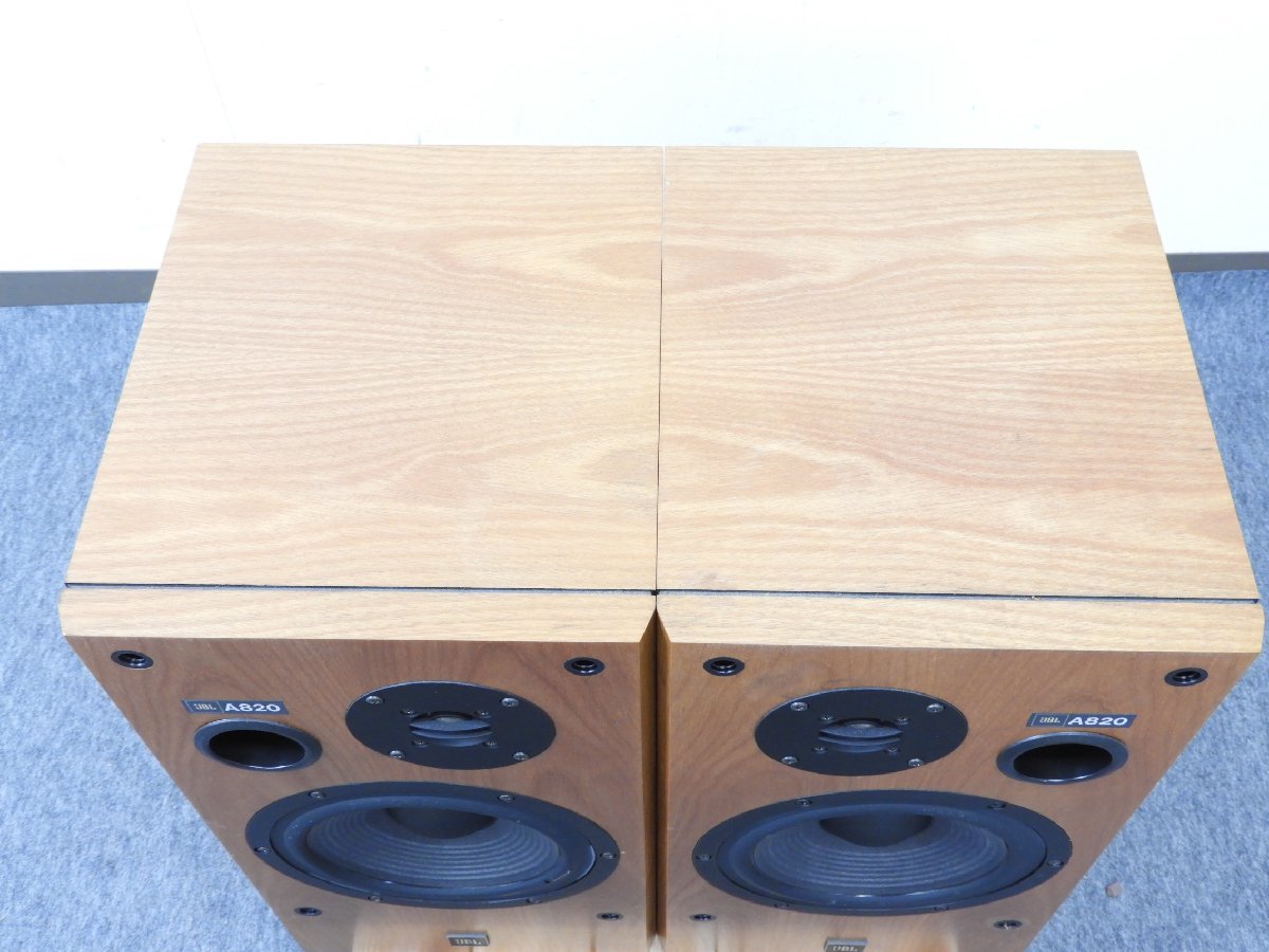 完全動作品 JBL A820 Vecchio 2Way スピーカー 柾目 同番 - メルカリ