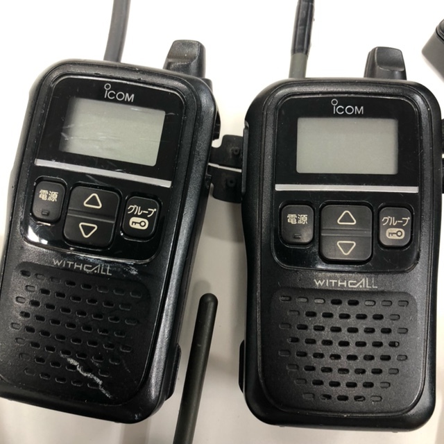 IC-4110 アイコム 特定小電力トランシーバー 4台セット 充電器付き