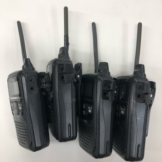 icom WITHCALL IC-4110 IC-4100 19台＋充電器4台 IC-4110 アイコム 特定小電力トランシーバー 4台セット 充電器付き