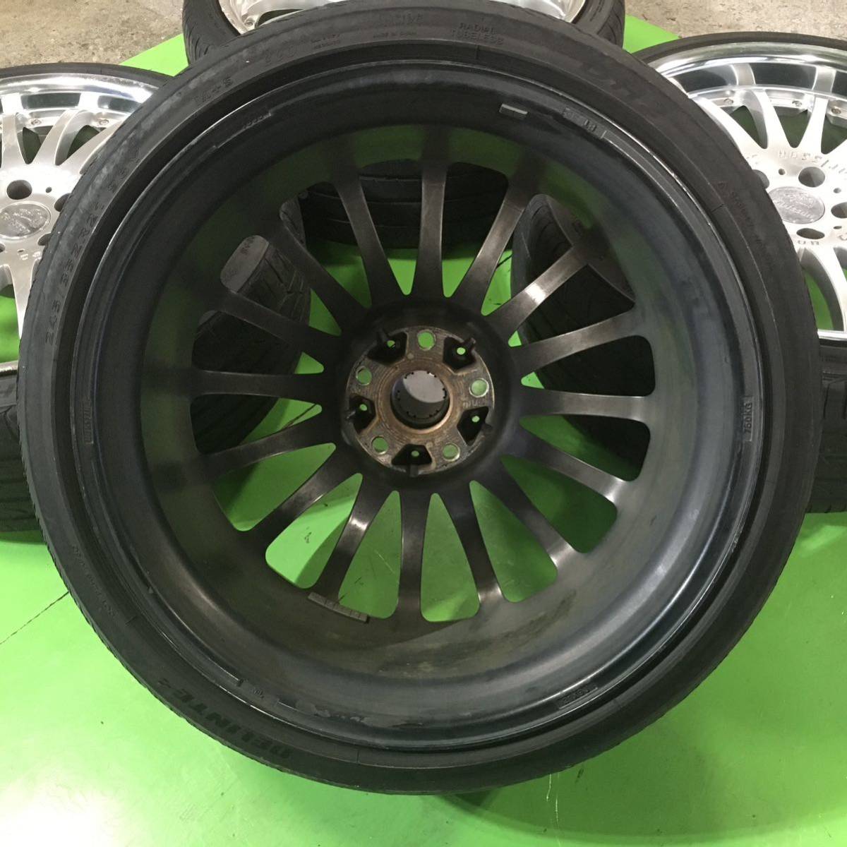 NA589 中古 CARLSSON CR1/16 RS カールソン ホイール 21×9J +30 21×10J 