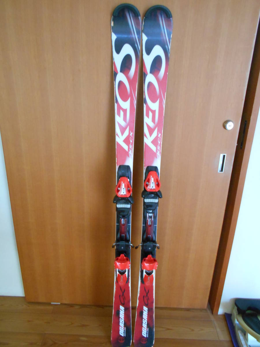 オガサカ KS-CX 155㎝ エッジ研磨+ホットワックス済 ビンディング