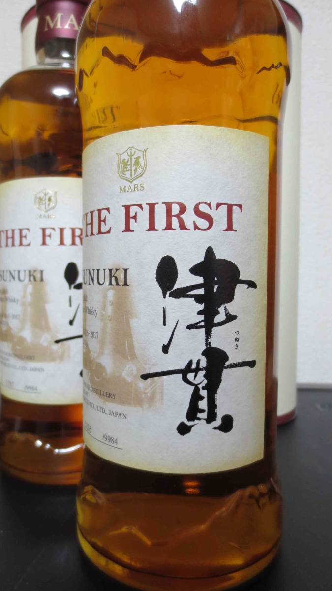 シングルモルト津貫　 ザ・ファースト　ピーテッド　２本セット 2本セット＞ シングルモルト津貫 ザ・ファースト（化粧箱付き） MARS