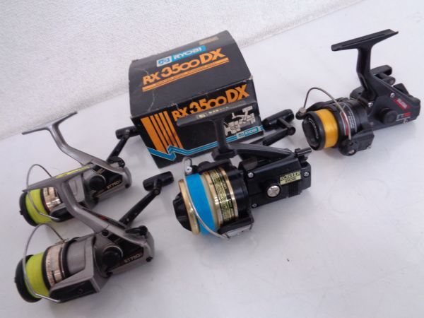 スピニングリール まとめて 4点 セット / RYOBI リョービ RX3500DX