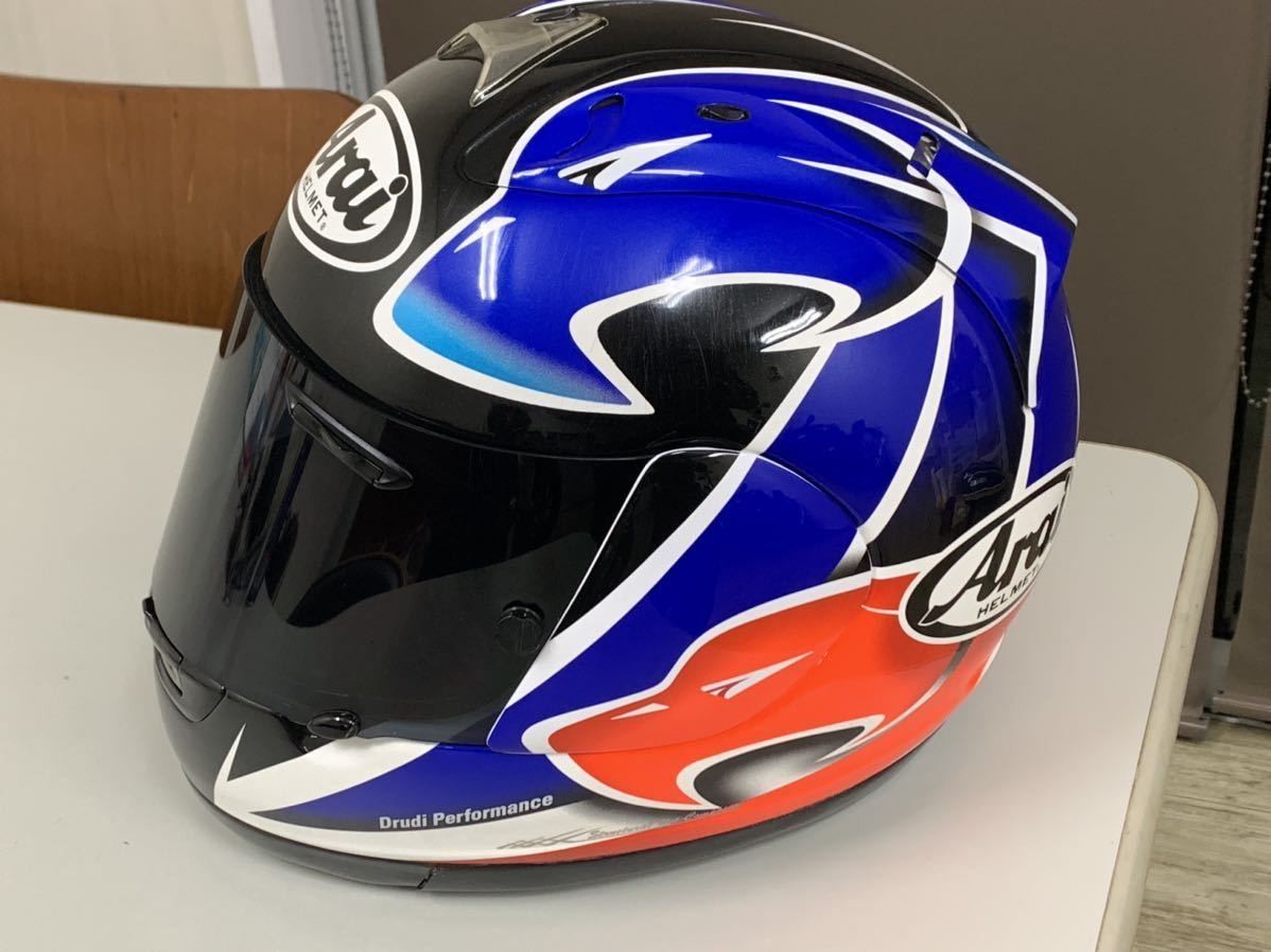 Arai アライ RX-7 RR4 ケニーロバーツJr Mサイズ (57-58) スモーク 