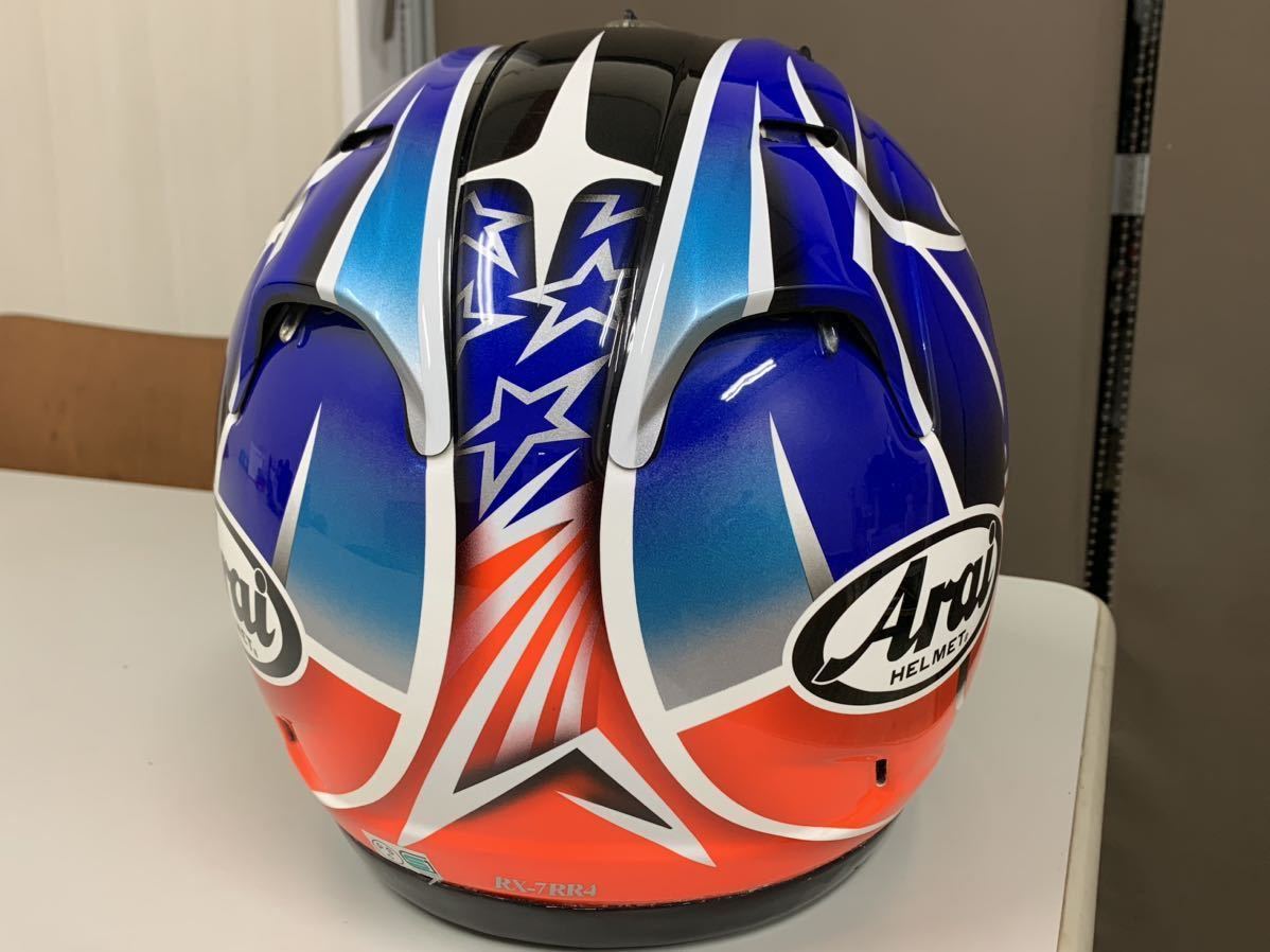 Arai アライ RX-7 RR4 ケニーロバーツJr Mサイズ (57-58) スモーク 
