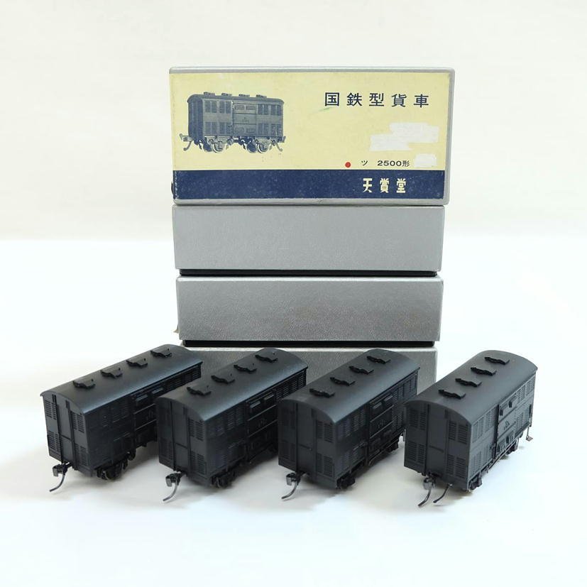 数量限定，格安 1円 一般 Tenshodo 天賞堂/国鉄型貨車 ツ2500形 4点セット HОゲージ/71(貨物列車)｜売買されたオークション情報、yahooの商品情報をアーカイブ公開 - オークファン 貨物列車
