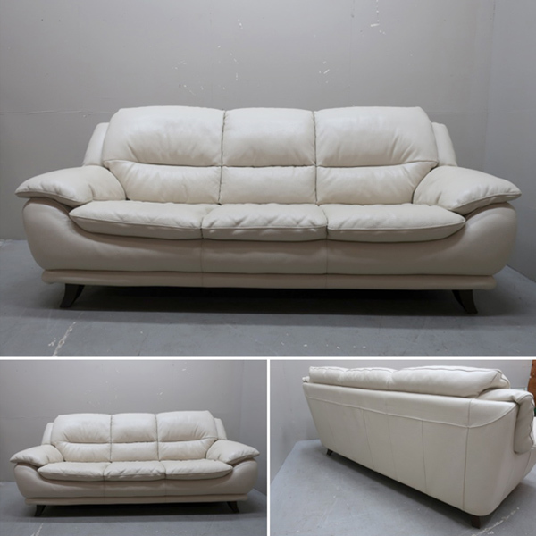 IDC大塚家具｜オースチン｜総革｜本革｜厚革｜1人掛ソファ