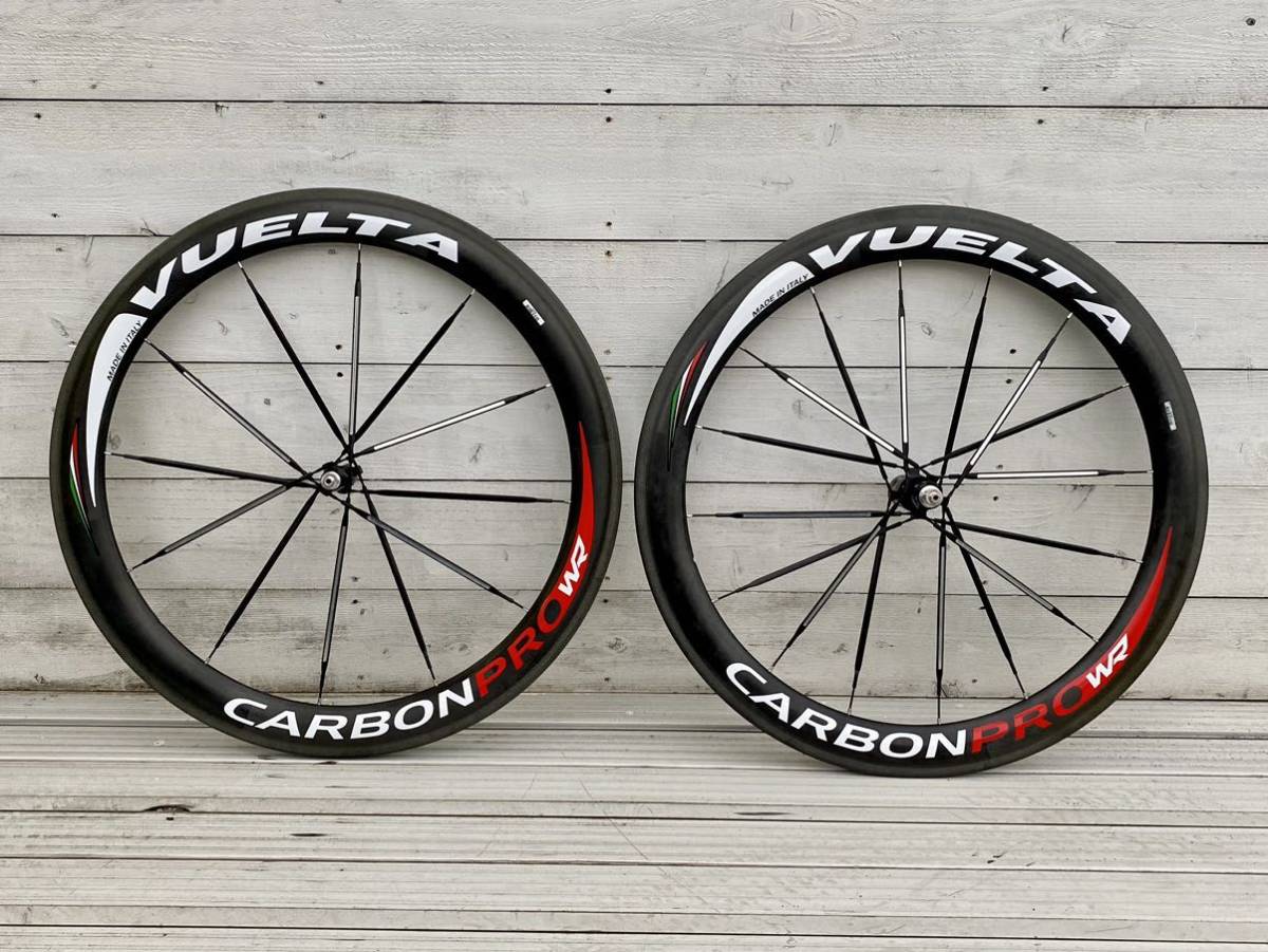 Vuelta | Carbon Pro wheelset WR V1 700c ハンドビルド クリンチャー 