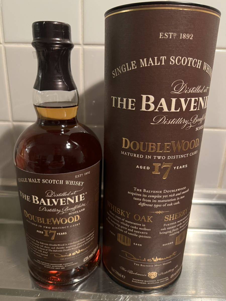 バルヴェニー 17年 ダブルウッド balvenie double wood 17 17年 ダブル