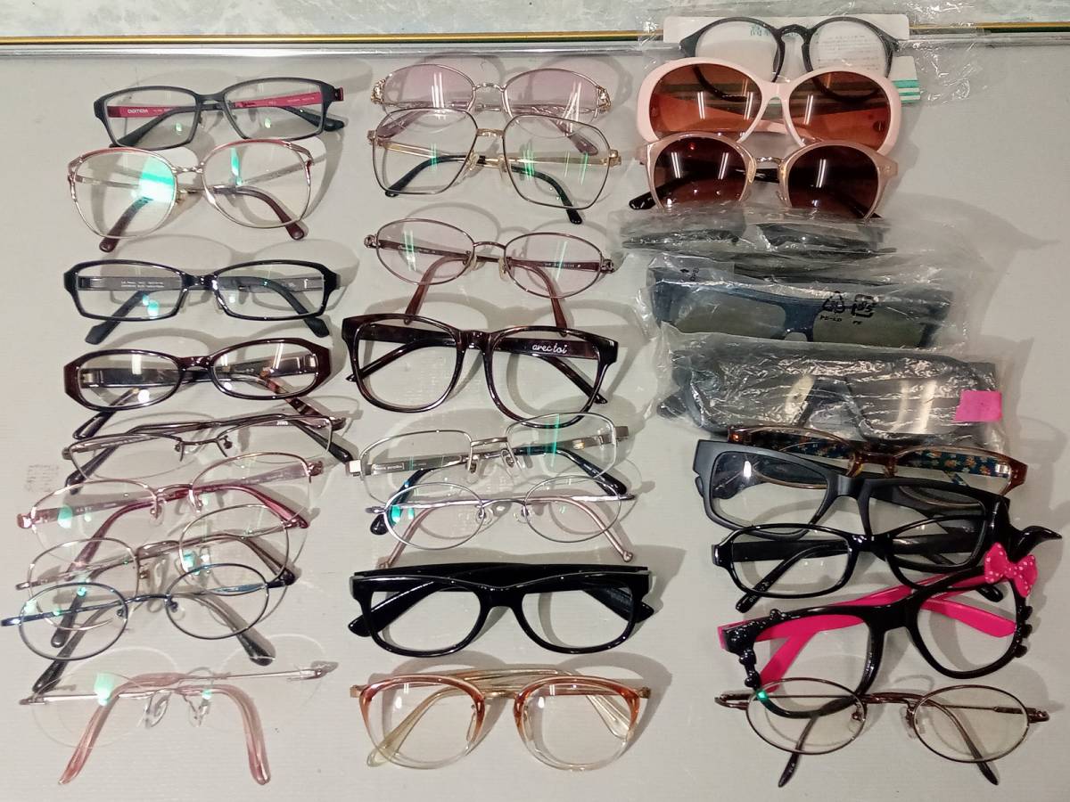 眼鏡フレーム】 まとめて 28点 老眼鏡 サングラス等 dunhill CITIZEN
