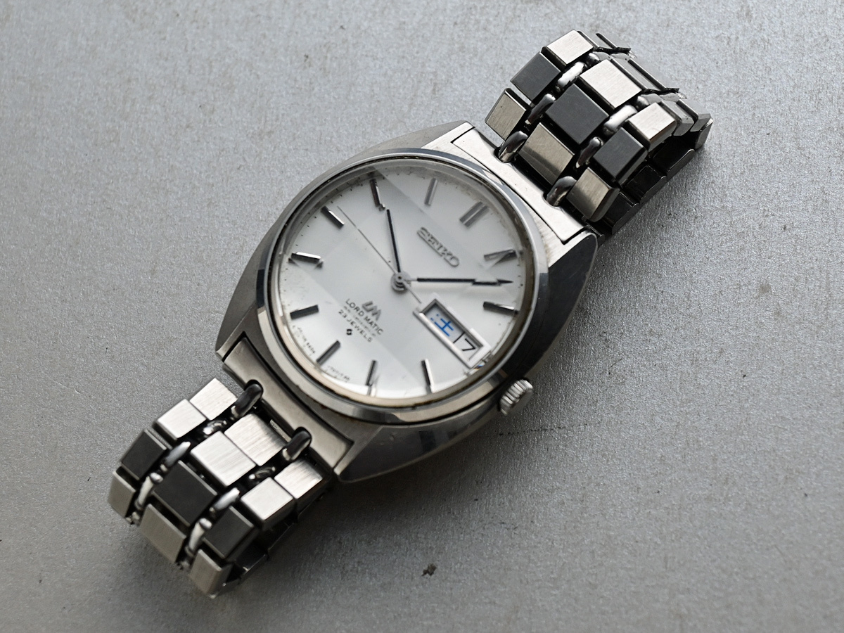 SEIKO LORD MATIC 23石 自動巻き時計 2本セット SEIKO LORD MATIC 23石 自動巻き時計 2本セット | ヤマダウェブコム