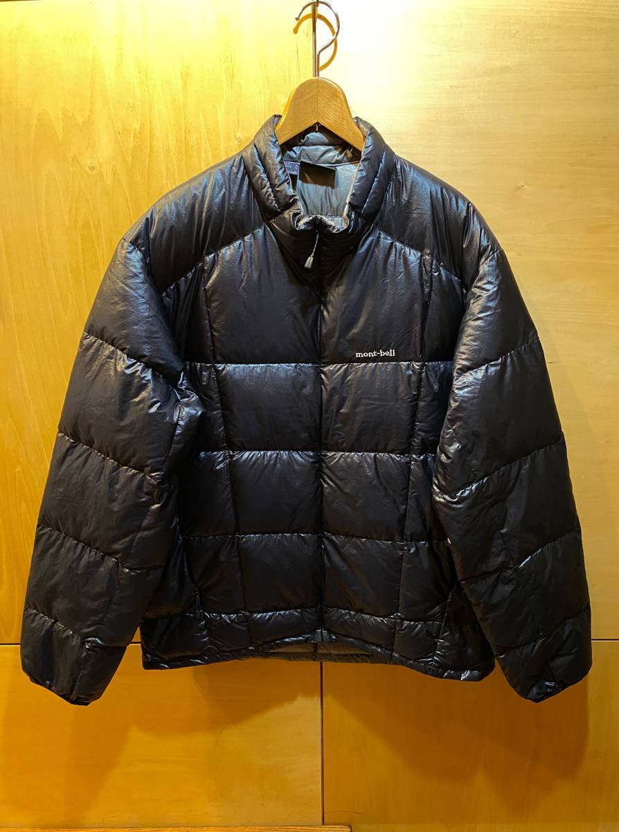 mont-bell ダウンジャケット メンズ 登山 モンベル XL 黒 アウトドア