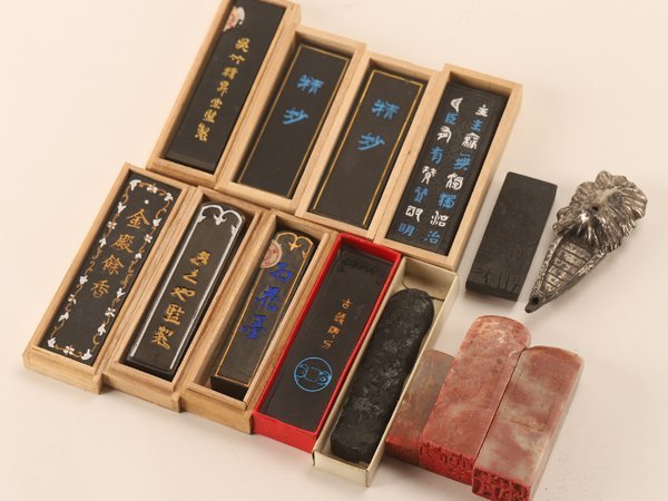 流】中国美術 時代 墨まとめて DE073